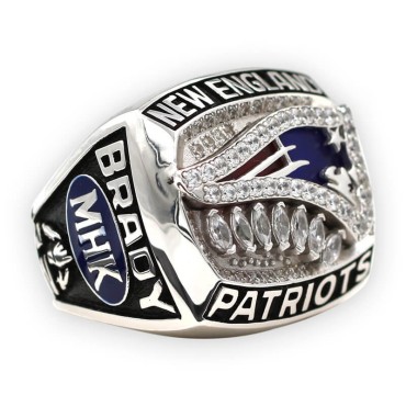 AFC 2011 New England Patriots America Football Conference Championship Ring, Custom New England Patriots Champions Ring