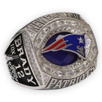 AFC 2017 New England Patriots America Football Conference Championship Ring, Custom New England Patriots Champions Ring