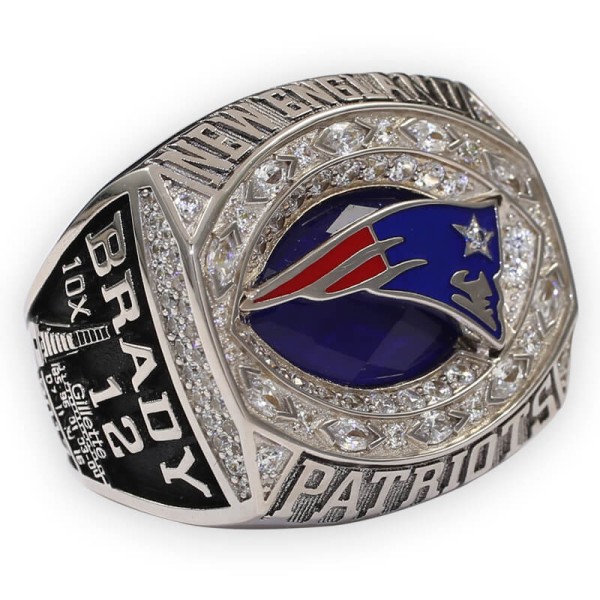 AFC 2017 New England Patriots America Football Conference Championship Ring, Custom New England Patriots Champions Ring