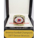 AFC 1977 Denver Broncos America Football Conference Championship Ring, Custom Denver Broncos Champions Ring