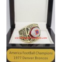 AFC 1977 Denver Broncos America Football Conference Championship Ring, Custom Denver Broncos Champions Ring