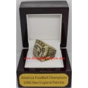 AFC 1996 New England Patriots America Football Conference Championship Ring, Custom New England Patriots Champions Ring