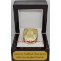 AFC 1996 New England Patriots America Football Conference Championship Ring, Custom New England Patriots Champions Ring