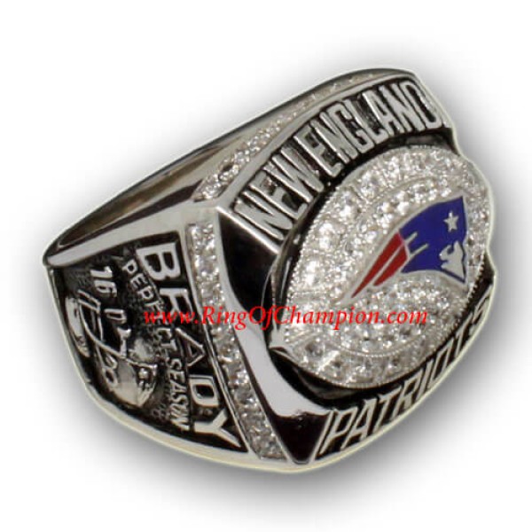 AFC 2007 New England Patriots America Football Conference Championship Ring, Custom New England Patriots Champions Ring