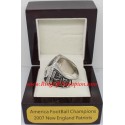AFC 2007 New England Patriots America Football Conference Championship Ring, Custom New England Patriots Champions Ring