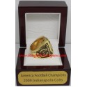 AFC 2009 Indianapolis Colts America Football Conference Championship Ring, Custom Indianapolis Colts Champions Ring