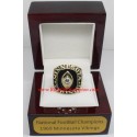 NFC 1969 Minnesota Vikings National Football Conference Championship Ring, Custom Minnesota Vikings Champions Ring