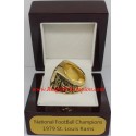 NFC 1979 Los Angeles Rams National Football Conference Championship Ring, Custom Los Angeles Rams Champions Ring