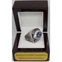 NFC 2003 Carolina Panthers National Football Conference Championship Ring, Custom Carolina Panthers Champions Ring