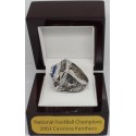 NFC 2003 Carolina Panthers National Football Conference Championship Ring, Custom Carolina Panthers Champions Ring