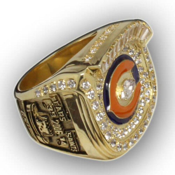NFC 2006 Chicago Bears National Football Conference Championship Ring, Custom Minnesota Vikings Champions Ring