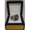 NFC 2012 San Francisco 49ers National Football Conference Championship Ring, Custom San Francisco 49ers Champions Ring