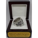 NFC 2012 San Francisco 49ers National Football Conference Championship Ring, Custom San Francisco 49ers Champions Ring