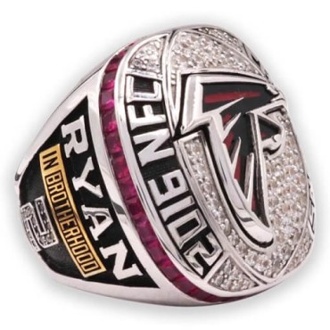 NFC 2016 Atlanta Falcons NFC Men's Football Replica Championship Ring, Custom Atlanta Falcons Champions Ring NFC 2016 Atlanta Falcons NFC Men's Football Replica Championship Ring, Custom Atlanta Falcons Champions Ring