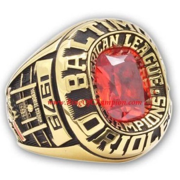 AL 1979 Baltimore Orioles America League Championship Replica Ring, Custom Baltimore Orioles Champions Ring AL 1979 Baltimore Orioles America League Championship Replica Ring, Custom Baltimore Orioles Champions Ring