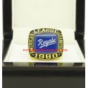 AL 1980 Kansas City Royals America League Baseball Championship Ring, Custom Kansas City Royal Champions Ring
