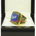 AL 1980 Kansas City Royals America League Baseball Championship Ring, Custom Kansas City Royal Champions Ring
