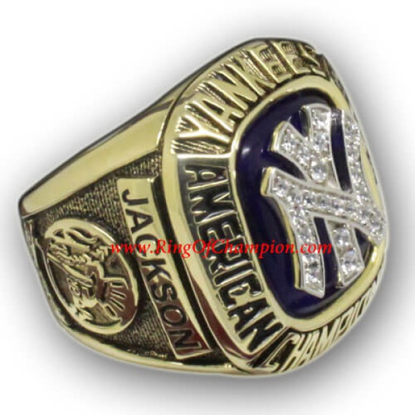 AL 1981 New York Yankees America League Baseball Championship Ring, Custom New York Yankees Champions Ring