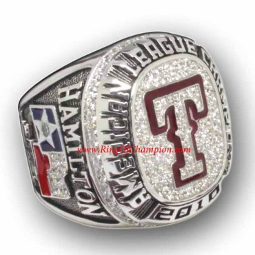 AL 2010 Texas Rangers America League Baseball Championship Ring, Custom Texas Rangers Champions Ring AL 2010 Texas Rangers America League Baseball Championship Ring, Custom Texas Rangers Champions Ring