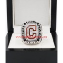 AL 2016 Cleveland Indians America League Championship Replica Ring, Custom Cleveland Indians Champions Ring