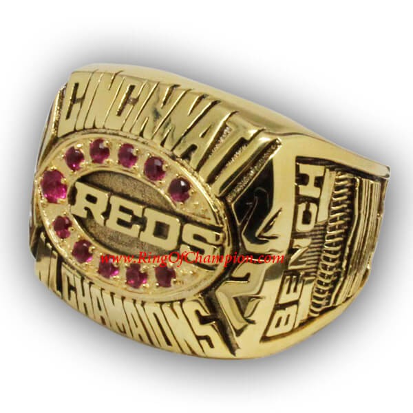 NL 1972 Cincinnati Reds National League Baseball Championship Ring, Custom Cincinnati Reds Champions Ring