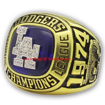 NL 1974 Los Angeles Dodgers Men's Baseball NL Championship Ring, Custom Los Angeles Dodgers Champions Ring NL 1974 Los Angeles Dodgers Men's Baseball NL Championship Ring, Custom Los Angeles Dodgers Champions Ring
