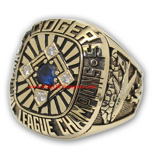 NL 1977 Los Angeles Dodgers National League Baseball Championship Ring, Custom Los Angeles Dodgers Champions Ring