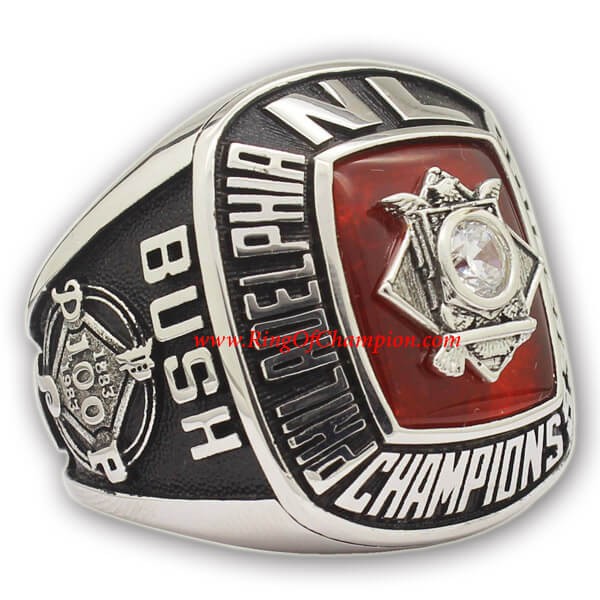 NL 1983 Philadelphia Phillies Men's Baseball NL Championship Ring, Custom Los Angeles Dodgers Champions Ring