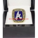 NL 1991 Atlanta Braves National League Baseball Championship Ring, Custom Atlanta Braves Champions Ring
