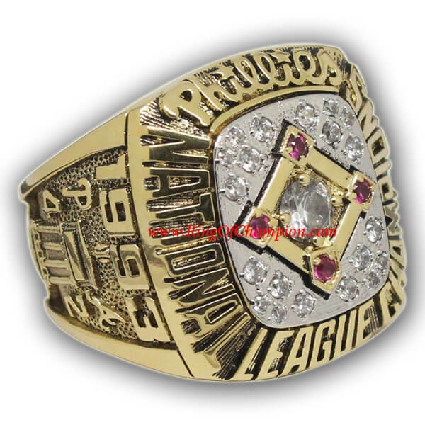 NL 1993 Philadelphia Phillies National League Baseball Championship Ring, Custom Philadelphia Phillies Champions Ring