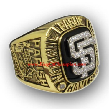 NL 2002 San Francisco Giants National League Baseball Championship Ring, Custom San Francisco Giants Champions Ring NL 2002 San Francisco Giants National League Baseball Championship Ring, Custom San Francisco Giants Champions Ring