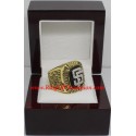 NL 2002 San Francisco Giants National League Baseball Championship Ring, Custom San Francisco Giants Champions Ring