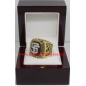 NL 2002 San Francisco Giants National League Baseball Championship Ring, Custom San Francisco Giants Champions Ring