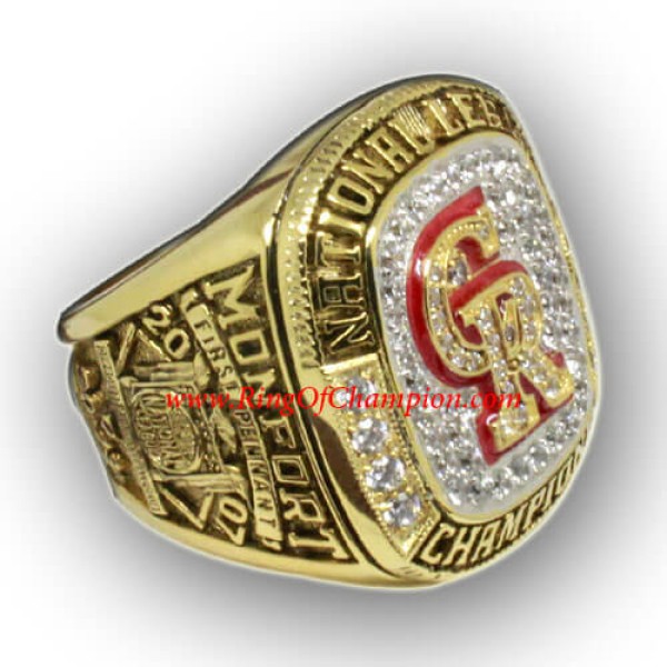 NL 2007 Colorado Rockies National League Baseball Championship Ring, Custom Colorado Rockies Champions Ring
