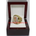 NL 2007 Colorado Rockies National League Baseball Championship Ring, Custom Colorado Rockies Champions Ring