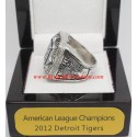 AL 2012 Detroit Tigers American League Baseball Championship Ring, Custom Detroit Tigers Champions Ring