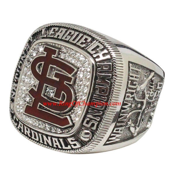 NL 2013 St. Louis Cardinals National League Baseball Championship Ring, Custom St. Louis Cardinals Champions Ring