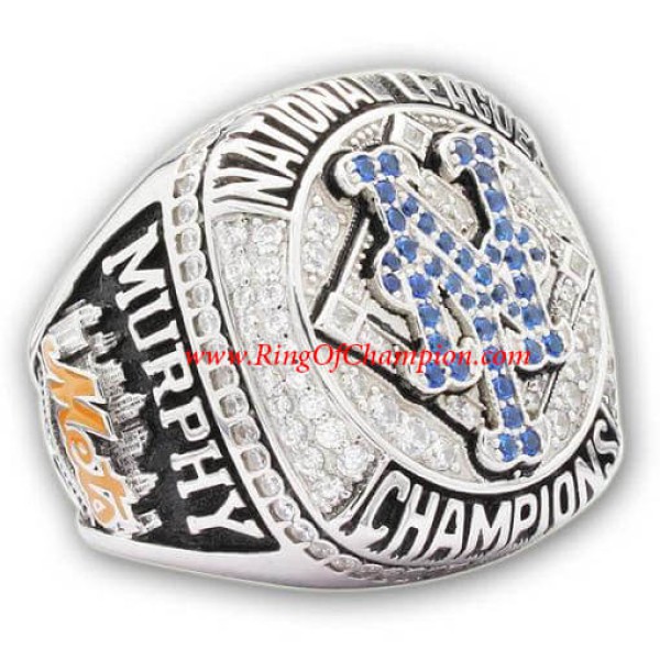 NL 2015 New York Mets National League Championship Ring, Custom New York Mets Ring