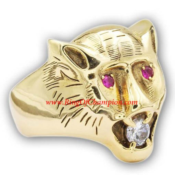 CFL 1928 Hamilton Tigers The 16th Grey Cup Championship Ring, Custom Hamilton Tigers Champions Ring