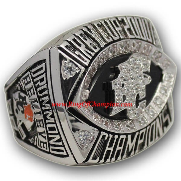 CFL 2000 BC Lions The 88th Grey Cup Championship Ring, Custom BC Lions Champions Ring