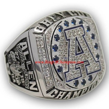 CFL 2004 Toronto Argonauts The 92nd Grey Cup Championship Ring, Custom Toronto Argonauts Champions Ring