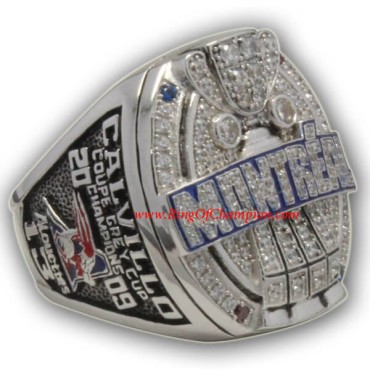 CFL 2009 Montreal Alouettes The 97th Grey Cup Championship Ring, Custom Montreal Alouettes Champions Ring CFL 2009 Montreal Alouettes The 97th Grey Cup Championship Ring, Custom Montreal Alouettes Champions Ring