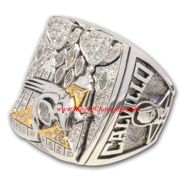 CFL 2010 Montreal Alouettes The 98th Grey Cup Championship Ring, Custom Montreal Alouettes Champions Ring