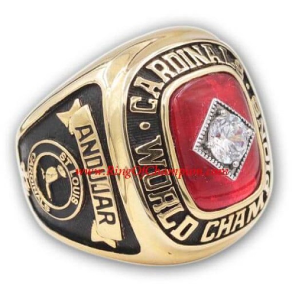MLB 1982 St. Louis Cardinals baseball World Series Championship Ring, Custom St. Louis Cardinals Champions Ring