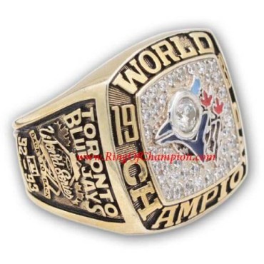 MLB 1993 Toronto Blue Jays baseball World Series Championship Ring, Custom Toronto Blue Jays Champions Ring