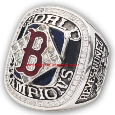 MLB 2004 Boston Red Sox baseball World Series Championship Ring, Custom Boston Red Sox Champions Ring