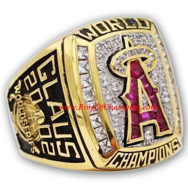 MLB 2002 Los Angeles Angels baseball World Series Championship Ring (Upgrade Version)