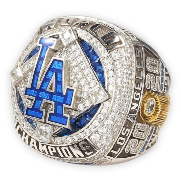 MLB 2020 Los Angeles Dodgers Men's Baseball World Series Replica Championship Ring (Hard Enamel Version) MLB 2020 Los Angeles Dodgers Men's Baseball World Series Replica Championship Ring (Hard Enamel Version)