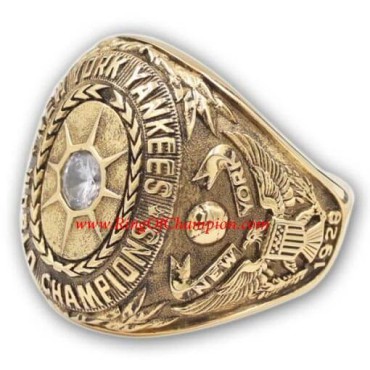 MLB 1928 New York Yankees World Series Championship Ring, Custom New York Yankees Champions Ring