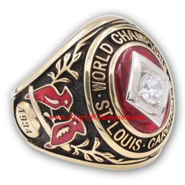 MLB 1934 St. Louis Cardinals World Series Championship Ring, Custom St. Louis Cardinals Champions Ring